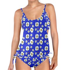 Eggs Blue Tankini Set by snowwhitegirl