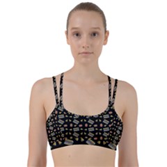 Fast Food Black Line Them Up Sports Bra by snowwhitegirl