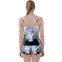 Girl Tie Front Two Piece Tankini View2