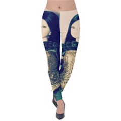 Forest Queen Velvet Leggings by snowwhitegirl