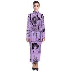 Lilac Yearbook 1 Turtleneck Maxi Dress by snowwhitegirl