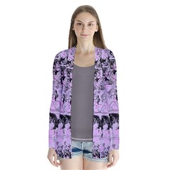 Lilac Yearbook 1 Drape Collar Cardigan by snowwhitegirl