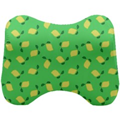 Lemons Green Head Support Cushion by snowwhitegirl