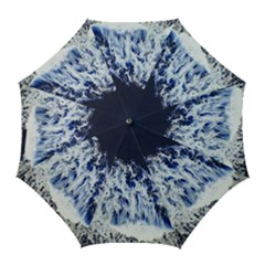 Blue Waves Sea Golf Umbrellas by snowwhitegirl