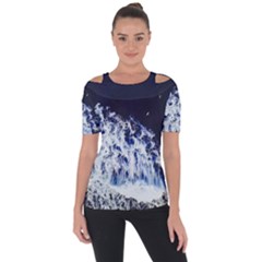 Blue Waves Sea Short Sleeve Top by snowwhitegirl