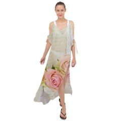 Roses 2218680 960 720 Maxi Chiffon Cover Up Dress by vintage2030