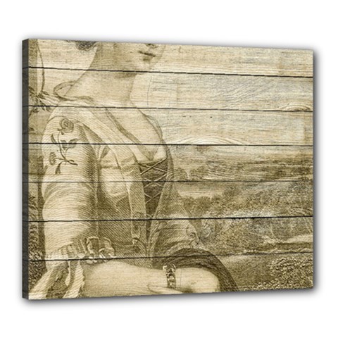 Lady 2523423 1920 Canvas 24  X 20  (stretched) by vintage2030