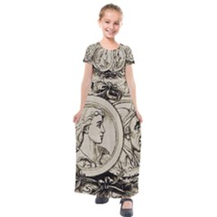 Young 1515867 1280 Kids  Short Sleeve Maxi Dress by vintage2030