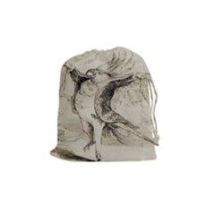 Bird 1515866 1280 Drawstring Pouch (medium) by vintage2030