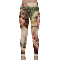 Vintage 1501576 1280 Classic Yoga Leggings by vintage2030