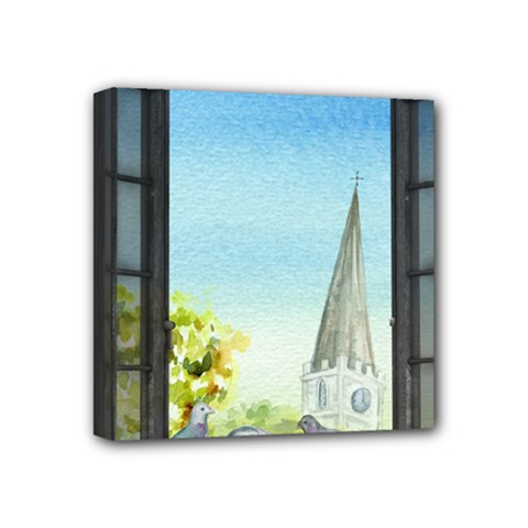 Town 1660455 1920 Mini Canvas 4  X 4  (stretched) by vintage2030