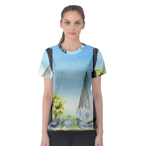 Town 1660455 1920 Women s Sport Mesh Tee by vintage2030