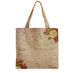 Background 1775383 1920 Zipper Grocery Tote Bag by vintage2030