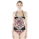 Vintage Rose Halter Swimsuit View1