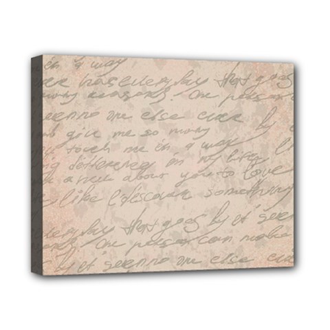 Letter Canvas 10  X 8  (stretched) by vintage2030