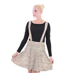 Letter Suspender Skater Skirt by vintage2030