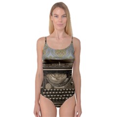 Typewriter Camisole Leotard  by vintage2030