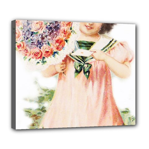 Girl 1731727 1920 Deluxe Canvas 24  X 20  (stretched) by vintage2030