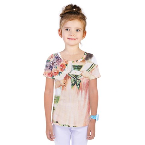 Girl 1731727 1920 Kids  One Piece Tee by vintage2030