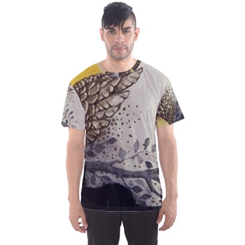 Owl 1462736 1920 Men s Sports Mesh Tee by vintage2030