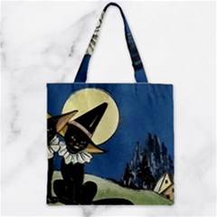 Black Cat 1462738 1920 Zipper Grocery Tote Bag by vintage2030