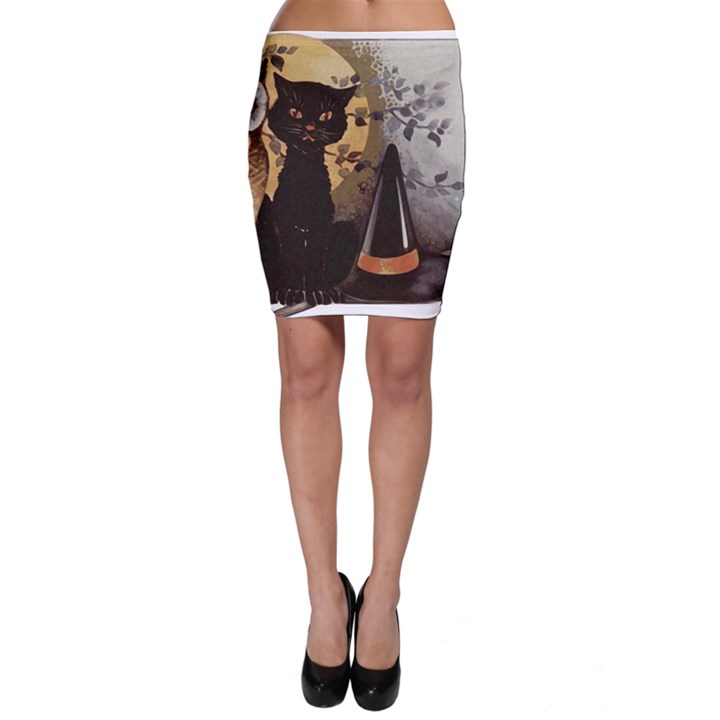 Owls 1461952 1920 Bodycon Skirt