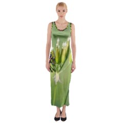 One More Bottle Does Not Hurt Fitted Maxi Dress by FunnyCow