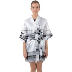 Vintage 1047275 1280 Quarter Sleeve Kimono Robe by vintage2030