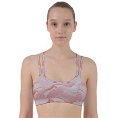 Pink Clouds Line Them Up Sports Bra by WILLBIRDWELL