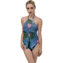 Water Lillies Go with the Flow One Piece Swimsuit View1