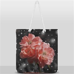 Rose 572757 1920 Full Print Rope Handle Tote (large) by vintage2030