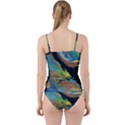 Space Cut Out Top Tankini Set View2