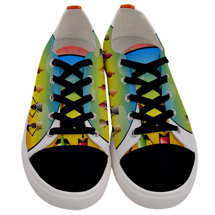 African American Women Men s Low Top Canvas Sneakers