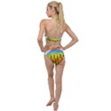 African American Women Plunging Cut Out Swimsuit View2