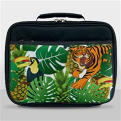 Tropical Pelican Tiger Jungle Lunch Bag by snowwhitegirl