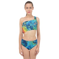 Fire Edge Nebula Spliced Up Two Piece Swimsuit by lwdstudio