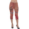 Cute Fairy Dancing On A Piano Lightweight Velour Capri Leggings  View1