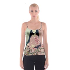 Rose Floral Doll Spaghetti Strap Top by snowwhitegirl