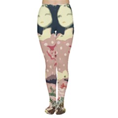 Rose Floral Doll Tights by snowwhitegirl