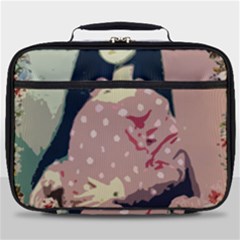 Rose Floral Doll Full Print Lunch Bag by snowwhitegirl