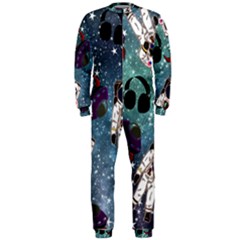 Astronaut Space Galaxy Onepiece Jumpsuit (men)  by snowwhitegirl