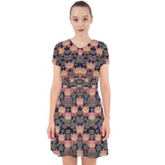 Heavy Metal Meets Power Of The Big Flower Adorable In Chiffon Dress by pepitasart