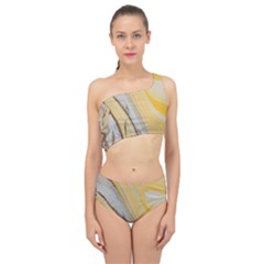 Yellow Jungle Spliced Up Two Piece Swimsuit by WILLBIRDWELL