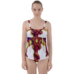 Demon Twist Front Tankini Set by ShamanSociety