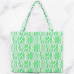 Bright Lime Green Colored Waikiki Surfboards  Mini Tote Bag by PodArtist