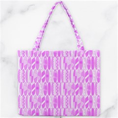 Bright Pink Colored Waikiki Surfboards  Mini Tote Bag by PodArtist