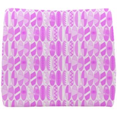 Bright Pink Colored Waikiki Surfboards  Seat Cushion by PodArtist