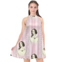 Victorian 1568436 1920 Halter Neckline Chiffon Dress  View1