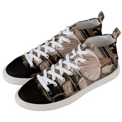 Flea Market Redord Player Men s Mid-top Canvas Sneakers by vintage2030