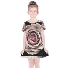 Vintage Rose Kids  Simple Cotton Dress by vintage2030